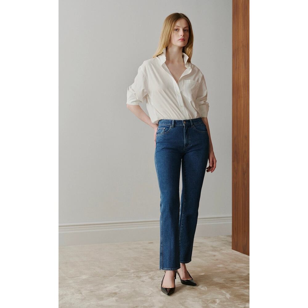 DL 1961 Patti High Rise Straight Jeans -26